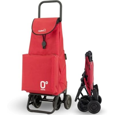 Garmol Carro de la Compra Térmico Plegable 55 Litros Bolsillo Térmico Interior de 11 Litros Carro de la Compra 4 Ruedas Gran Capacidad Abatible Carrito Compra Plegable Color Rojo Garmol Carro de la Compra Térmico Plegable 55 Litros Bolsillo Térmico Interior de 11 Litros Carro de la Compra 4 Ruedas Gran Capacidad Abatible Carrito Compra Plegable Color Rojo