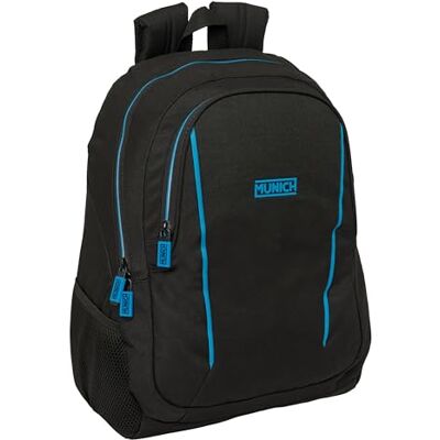 Safta MUNICH ROAD Mochila Escolar Infantil, Ideal para Niños de Diferentes Edades, Cómoda y Versátil, Calidad y Resistencia, 32x16x44 cm Safta MUNICH ROAD Mochila Escolar Infantil, Ideal para Niños de Diferentes Edades, Cómoda y Versátil, Calidad y Resistencia, 32x16x44 cm
