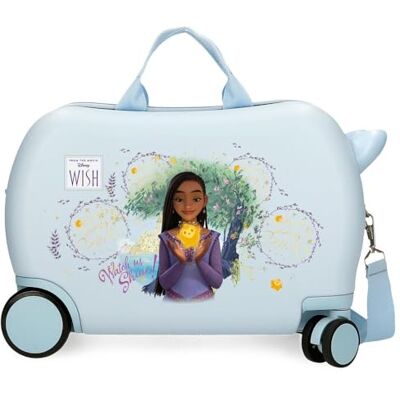 Disney Joumma Wish Watch us Shine Maleta Infantil Azul 45x31x20 cms Rígida ABS 24,6L 1,8 kgs 2 Ruedas Equipaje Mano Disney Joumma Wish Watch us Shine Maleta Infantil Azul 45x31x20 cms Rígida ABS 24,6L 1,8 kgs 2 Ruedas Equipaje Mano