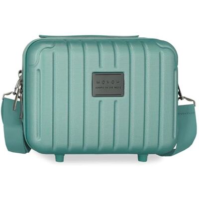 MOVOM Timber Nececer Adaptable Turquesa Verde 29x21x15 cm Rígido ABS 9,1L 0,8 kgs MOVOM Timber Nececer Adaptable Turquesa Verde 29x21x15 cm Rígido ABS 9,1L 0,8 kgs