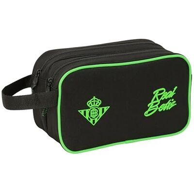 Safta REAL BETIS BALOMPIÉ Neceser Escolar Infantil Grande, Neceser Infantil, Adaptable a Carro, Ideal para Niños de 5 a 14 Años, Cómodo y Versátil, Calidad y Resistencia, 26x12.5x15 cm Safta REAL BETIS BALOMPIÉ Neceser Escolar Infantil Grande, Neceser Infantil, Adaptable a Carro, Ideal para Niños de 5 a 14 Años, Cómodo y Versátil, Calidad y Resistencia, 26x12.5x15 cm