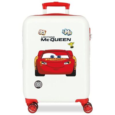 Disney Joumma Cars Mcqueen Red Maleta de Cabina Blanco 38x55x20 cms Rígido 2 kgs Cierre de combinación Lateral ABS 2 kgs 35L Equipaje de Mano Disney Joumma Cars Mcqueen Red Maleta de Cabina Blanco 38x55x20 cms Rígido 2 kgs Cierre de combinación Lateral ABS 2 kgs 35L Equipaje de Mano