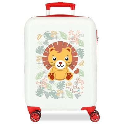 ROLL ROAD Happy Pets Maleta de Cabina Blanco 33x50x20 cms Rígido 2 kgs Cierre de combinación Lateral ABS 2 kgs 33L Equipaje de Mano ROLL ROAD Happy Pets Maleta de Cabina Blanco 33x50x20 cms Rígido 2 kgs Cierre de combinación Lateral ABS 2 kgs 33L Equipaje de Mano