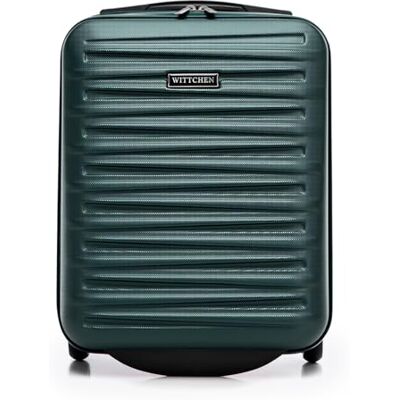 WITTCHEN Skyspeed Line Maleta de Cabina Libre a Bordo Equipaje de Cabina Maleta pequeña Maleta rígida ABS asa telescópica 2 Ruedas Pata Inferior Verde Ryanair/Vueling/Iberia/easyJet WITTCHEN Skyspeed Line Maleta de Cabina Libre a Bordo Equipaje de Cabina Maleta pequeña Maleta rígida ABS asa telescópica 2 Ruedas Pata Inferior Verde Ryanair/Vueling/Iberia/easyJet