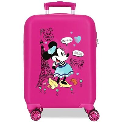 Disney Minnie Around The World Equipaje- Equipaje para niños, Niñas, Fucsia, Disney Minnie Around The World Equipaje- Equipaje para niños, Niñas, Fucsia,