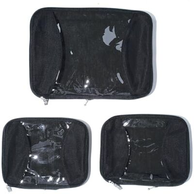 Baggallini Unisex Adulto (Solo Equipaje) 2 Cubos de compresión medianos/1 Grande, Black, Talla única, 2 Cubos de compresión medianos y 1 Cubo de compresión Grande Baggallini Unisex Adulto (Solo Equipaje) 2 Cubos de compresión medianos/1 Grande, Black, Talla única, 2 Cubos de compresión medianos y 1 Cubo de compresión Grande