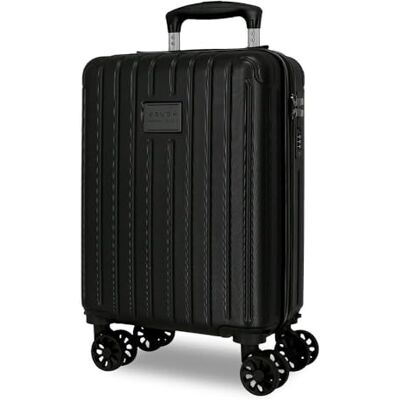 MOVOM Timber Maleta de Cabina Negro 30x40x20 cm Rígida ABS Cierre de combinación Integrado 24L 2,18kg 4 Ruedas Dobles Equipaje de Mano MOVOM Timber Maleta de Cabina Negro 30x40x20 cm Rígida ABS Cierre de combinación Integrado 24L 2,18kg 4 Ruedas Dobles Equipaje de Mano