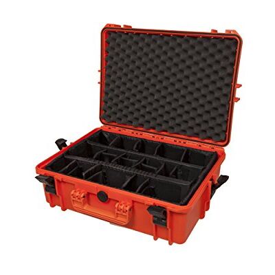 MAX Cases 505CAMTR.001. Naranja,Maleta hermética para fotografía con divisiones Acolchadas Dimensiones internas 500 x 350 x 194 mm MAX Cases 505CAMTR.001. Naranja,Maleta hermética para fotografía con divisiones Acolchadas Dimensiones internas 500 x 350 x 194 mm