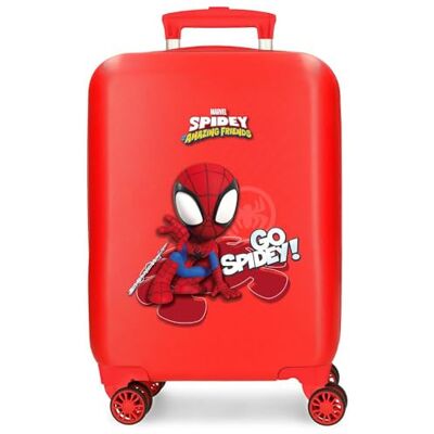 Marvel Joumma Go Spidey Maleta de Cabina Rojo 33x50x20 cms Rígida ABS Cierre de combinación Lateral 28,4L 2 kgs 4 Ruedas Dobles Equipaje Mano Marvel Joumma Go Spidey Maleta de Cabina Rojo 33x50x20 cms Rígida ABS Cierre de combinación Lateral 28,4L 2 kgs 4 Ruedas Dobles Equipaje Mano