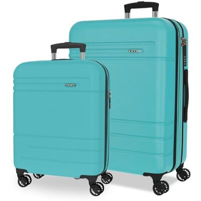 MOVOM Joumma Galaxy Juego de Maletas Turquesa Azul 55/68 cm Rígida ABS Candado de combinación Integrado 111L 6,5kg 4 Ruedas Dobles Extensible Equipaje de Mano MOVOM Joumma Galaxy Juego de Maletas Turquesa Azul 55/68 cm Rígida ABS Candado de combinación Integrado 111L 6,5kg 4 Ruedas Dobles Extensible Equipaje de Mano