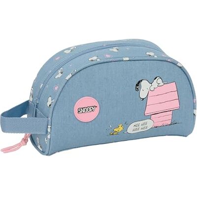 Safta Snoopy Neceser Grande Niño, Neceser Infantil, Adaptable a Carro, Ideal para Niños de 5 a 14 Años, Cómodo y Versátil, Calidad y Resistencia, 26x16x9 cm Safta Snoopy Neceser Grande Niño, Neceser Infantil, Adaptable a Carro, Ideal para Niños de 5 a 14 Años, Cómodo y Versátil, Calidad y Resistencia, 26x16x9 cm