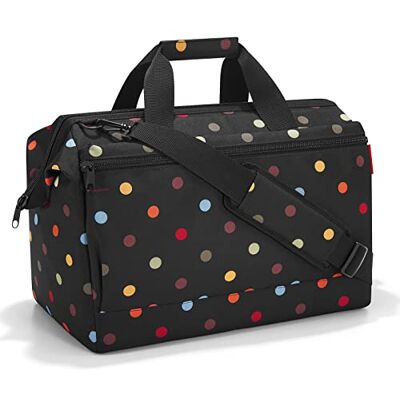 reisenthel Allrounder L Pocket Bolso versátil para Viajes, Trabajo y Ocio, con una práctica función para engancharlo a un Carrito, en Puntos reisenthel Allrounder L Pocket Bolso versátil para Viajes, Trabajo y Ocio, con una práctica función para engancharlo a un Carrito, en Puntos