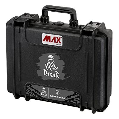MAX 380H115-DKR Maleta hermética Serie Dakar, Negro, 380 x 270 x 115 mm MAX 380H115-DKR Maleta hermética Serie Dakar, Negro, 380 x 270 x 115 mm