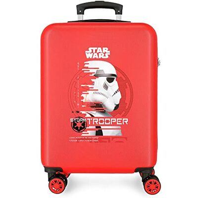 Star Wars Squad Tropper Maleta de Cabina Rojo 38x55x20 cms Rígida ABS Cierre de combinación Lateral 35L 2 kgs 4 Ruedas Dobles Equipaje Mano Star Wars Squad Tropper Maleta de Cabina Rojo 38x55x20 cms Rígida ABS Cierre de combinación Lateral 35L 2 kgs 4 Ruedas Dobles Equipaje Mano