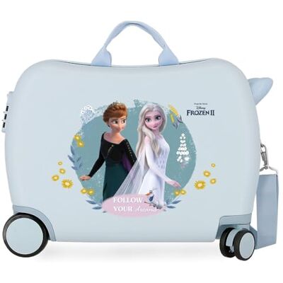 Disney Frozen Follow Your Dreams Maleta Infantil Azul 50x38x20 cms Rígida ABS Cierre de combinación Lateral 38 1,8 kgs 4 Ruedas Equipaje de Mano Disney Frozen Follow Your Dreams Maleta Infantil Azul 50x38x20 cms Rígida ABS Cierre de combinación Lateral 38 1,8 kgs 4 Ruedas Equipaje de Mano