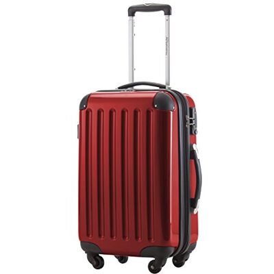 HAUPTSTADTKOFFER Alex Maleta de Cabina 55x38x23 cm, 42 L, Cerradura TSA, Trolley Rígido Expandible PC/ABS, 3,2 kg, 4 Ruedas Dobles, Rojo HAUPTSTADTKOFFER Alex Maleta de Cabina 55x38x23 cm, 42 L, Cerradura TSA, Trolley Rígido Expandible PC/ABS, 3,2 kg, 4 Ruedas Dobles, Rojo