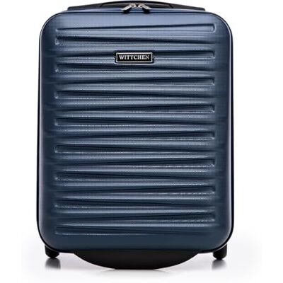 WITTCHEN Skyspeed Line Maleta de Cabina Libre a Bordo Equipaje de Cabina Maleta pequeña Maleta rígida ABS asa telescópica 2 Ruedas Pata Inferior Azul Marino Ryanair/Vueling/Iberia/easyJet WITTCHEN Skyspeed Line Maleta de Cabina Libre a Bordo Equipaje de Cabina Maleta pequeña Maleta rígida ABS asa telescópica 2 Ruedas Pata Inferior Azul Marino Ryanair/Vueling/Iberia/easyJet
