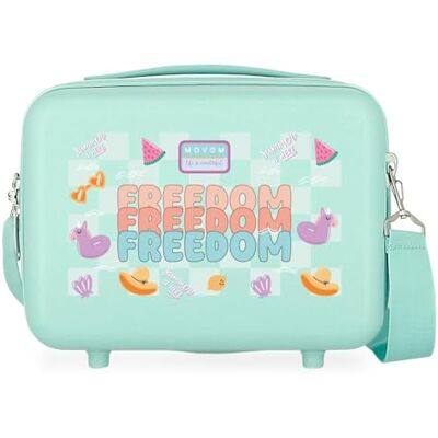 MOVOM Freedom Nececer Adaptable Azul 29x21x15 cms Rígida ABS 9,14L 0,8 kgs MOVOM Freedom Nececer Adaptable Azul 29x21x15 cms Rígida ABS 9,14L 0,8 kgs