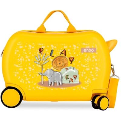 Enso Play All Day Maleta Infantil Amarillo 45x31x20 cms Rígido 1,8 kgs Cierre de combinación Lateral ABS 1,8 kgs 27,9L Equipaje de Mano Enso Play All Day Maleta Infantil Amarillo 45x31x20 cms Rígido 1,8 kgs Cierre de combinación Lateral ABS 1,8 kgs 27,9L Equipaje de Mano