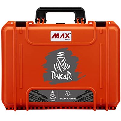MAX 430-DKR-ORANGE Maleta hermética Serie Dakar, Naranja, 426 x 290 x 159 mm MAX 430-DKR-ORANGE Maleta hermética Serie Dakar, Naranja, 426 x 290 x 159 mm