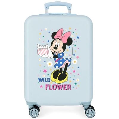 Disney Minnie Wild Flower Maleta de Cabina Azul 34x55x20 cms Rígida ABS Cierre de combinación Lateral 32 2 kgs 4 Ruedas Dobles Equipaje de Mano Disney Minnie Wild Flower Maleta de Cabina Azul 34x55x20 cms Rígida ABS Cierre de combinación Lateral 32 2 kgs 4 Ruedas Dobles Equipaje de Mano