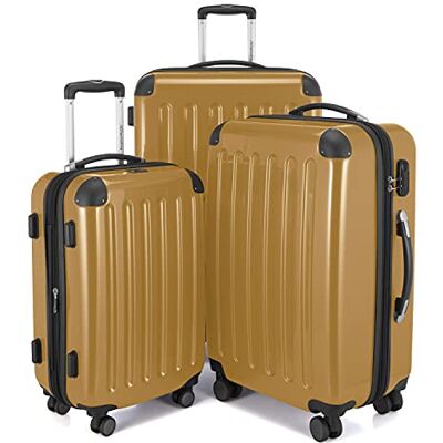 HAUPTSTADTKOFFER Alex Maleta de Cabina 55x38x23 cm, 42 L, Cerradura TSA, Trolley Rígido Expandible PC/ABS, 3,2 kg, 4 Ruedas Dobles, Oro de otoño HAUPTSTADTKOFFER Alex Maleta de Cabina 55x38x23 cm, 42 L, Cerradura TSA, Trolley Rígido Expandible PC/ABS, 3,2 kg, 4 Ruedas Dobles, Oro de otoño