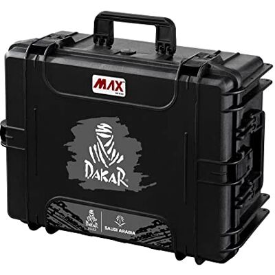 MAX 540H245CAMORGTR-DKR Maleta hermética Serie Dakar, Negro, 538 x 405 x 245 mm MAX 540H245CAMORGTR-DKR Maleta hermética Serie Dakar, Negro, 538 x 405 x 245 mm