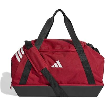 Adidas Unisex Adulto Tiro Duffle Bag Medium with Bottom Compartment Duffel Bag, Team Power Red 2/White, One Size Adidas Unisex Adulto Tiro Duffle Bag Medium with Bottom Compartment Duffel Bag, Team Power Red 2/White, One Size