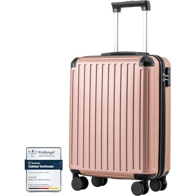 COOLIFE Maleta Cabina 55x40x20 EasyJet Ryanair Equipaje de Mano Rígida ABS PC, Cerradura TSA, 4 ruedas gemelas 360°, ligera, resistente, trolley – Ideal para priority, viajes de negocios & escapadas COOLIFE Maleta Cabina 55x40x20 EasyJet Ryanair Equipaje de Mano Rígida ABS PC, Cerradura TSA, 4 ruedas gemelas 360°, ligera, resistente, trolley – Ideal para priority, viajes de negocios & escapadas