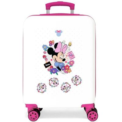 Disney Joumma Minnie Flowers Maleta de Cabina Blanco 38x55x20 cms Rígido 2 kgs Cierre de combinación Lateral ABS 2 kgs 35L Equipaje de Mano Disney Joumma Minnie Flowers Maleta de Cabina Blanco 38x55x20 cms Rígido 2 kgs Cierre de combinación Lateral ABS 2 kgs 35L Equipaje de Mano