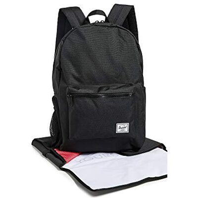 Herschel Supply Settlement Sprout Bolsa unisex para fin de semana, talla única, Black, Talla única Herschel Supply Settlement Sprout Bolsa unisex para fin de semana, talla única, Black, Talla única