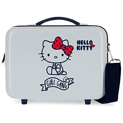 Hello Kitty Girl Gang Neceser Adaptable Azul 29x21x15 cms Rígido ABS 9,14L 0,84 kgs 0 Hello Kitty Girl Gang Neceser Adaptable Azul 29x21x15 cms Rígido ABS 9,14L 0,84 kgs 0