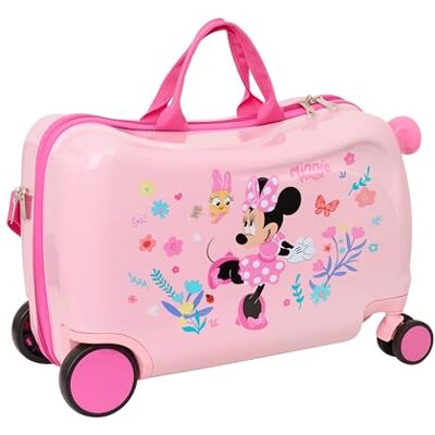 Safta MINNIE MOUSE BABY Trolley Infantil, Maleta con Ruedas, Candado de Seguridad, Maleta Ligera, 44x21x27 cm Safta MINNIE MOUSE BABY Trolley Infantil, Maleta con Ruedas, Candado de Seguridad, Maleta Ligera, 44x21x27 cm