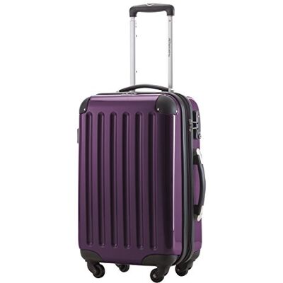 HAUPTSTADTKOFFER Alex Maleta de Cabina 55x38x23 cm, 42 L, Cerradura TSA, Trolley Rígido Expandible PC/ABS, 3,2 kg, 4 Ruedas Dobles, Púrpura HAUPTSTADTKOFFER Alex Maleta de Cabina 55x38x23 cm, 42 L, Cerradura TSA, Trolley Rígido Expandible PC/ABS, 3,2 kg, 4 Ruedas Dobles, Púrpura