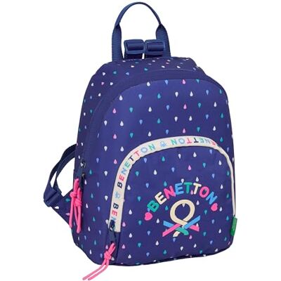 Safta BENETTON DROP Mini Mochila para Uso Diario, Ideal para Niños de Diferentes Edades, Cómoda y Versátil, Calidad y Resistencia, 25x13x30 cm Safta BENETTON DROP Mini Mochila para Uso Diario, Ideal para Niños de Diferentes Edades, Cómoda y Versátil, Calidad y Resistencia, 25x13x30 cm