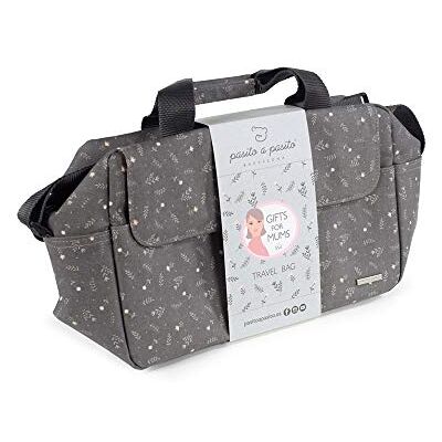 Pasito a Pasito Bolsa De Viaje para Mujer Gifts For Mums. Maleta En Lona Estampada. Se Adapta Al Equipaje De Cabina. Medidas: 34 X 22 X 14 Cm., Color Topo, 750 g Pasito a Pasito Bolsa De Viaje para Mujer Gifts For Mums. Maleta En Lona Estampada. Se Adapta Al Equipaje De Cabina. Medidas: 34 X 22 X 14 Cm., Color Topo, 750 g