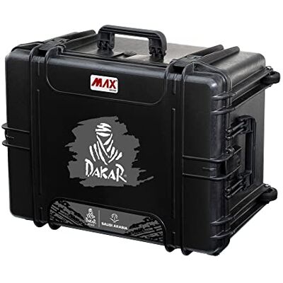 MAX 620H340STR-DKR Maleta hermética Serie Dakar, Negro, 620 x 460 x 340 mm MAX 620H340STR-DKR Maleta hermética Serie Dakar, Negro, 620 x 460 x 340 mm