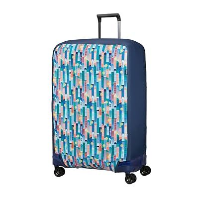 Samsonite TA Revolution Funda Protectora Plegable para Maleta Tamaño L, Funda para Maleta Adecuada para 75–79 cm, Protección para Maleta de Viaje, con Detalle Reflectante, Multicolor (City Print) Samsonite TA Revolution Funda Protectora Plegable para Maleta Tamaño L, Funda para Maleta Adecuada para 75–79 cm, Protección para Maleta de Viaje, con Detalle Reflectante, Multicolor (City Print)