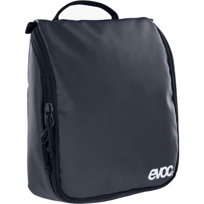 EVOC Wash Pouch Neceser para el día a día Durante el Viaje (Organizador de Viaje con separadores colocables Individualmente, Espejo extraíble, Gancho Integrado para Colgar), Gris carbón Negro EVOC Wash Pouch Neceser para el día a día Durante el Viaje (Organizador de Viaje con separadores colocables Individualmente, Espejo extraíble, Gancho Integrado para Colgar), Gris carbón Negro
