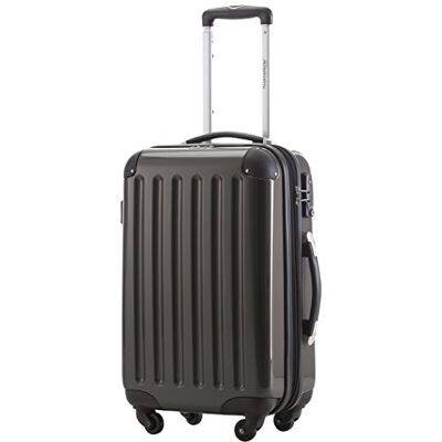 HAUPTSTADTKOFFER Alex Maleta de Cabina 55x38x23 cm, 42 L, Cerradura TSA, Trolley Rígido Expandible PC/ABS, 3,2 kg, 4 Ruedas Dobles, Grafito HAUPTSTADTKOFFER Alex Maleta de Cabina 55x38x23 cm, 42 L, Cerradura TSA, Trolley Rígido Expandible PC/ABS, 3,2 kg, 4 Ruedas Dobles, Grafito