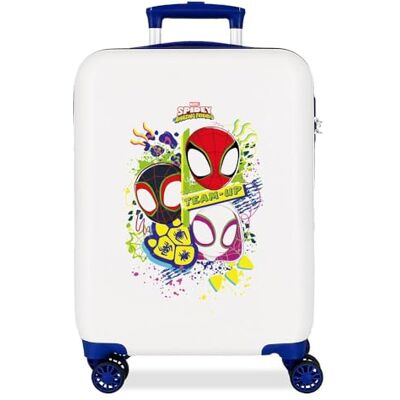 Disney Joumma Marvel Team Spidey Maleta de Cabina Blanco 38x55x20 cms Rígido 2 kgs Cierre de combinación Lateral ABS 2 kgs 35L Equipaje de Mano Disney Joumma Marvel Team Spidey Maleta de Cabina Blanco 38x55x20 cms Rígido 2 kgs Cierre de combinación Lateral ABS 2 kgs 35L Equipaje de Mano