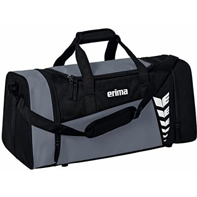 erima Bolsa de Deporte Six Wings, Slate Grey/Negro, S erima Bolsa de Deporte Six Wings, Slate Grey/Negro, S