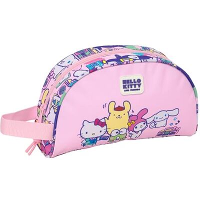 Safta HELLO KITTY & FRIENDS Neceser Grande Niño, Neceser Infantil, Adaptable a Carro, Ideal para Niños de 5 a 14 Años, Cómodo y Versátil, Calidad y Resistencia, 26x16x9 cm Safta HELLO KITTY & FRIENDS Neceser Grande Niño, Neceser Infantil, Adaptable a Carro, Ideal para Niños de 5 a 14 Años, Cómodo y Versátil, Calidad y Resistencia, 26x16x9 cm