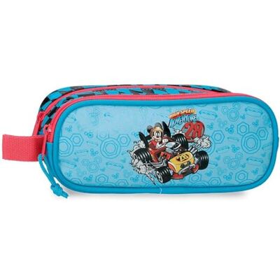 Disney Joumma Hight Speed Neceser Dos Compartimentos Azul 23x9x7 cm Poliéster Disney Joumma Hight Speed Neceser Dos Compartimentos Azul 23x9x7 cm Poliéster