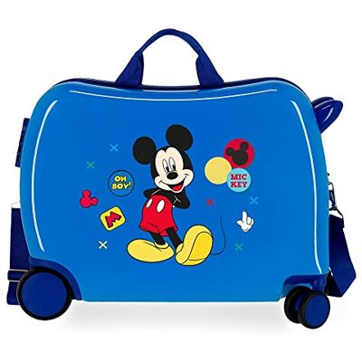 Disney Niños Maleta Infantil, Azul, 50x38x20 cms Disney Niños Maleta Infantil, Azul, 50x38x20 cms