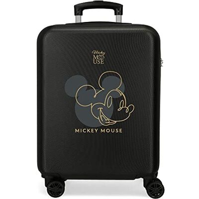 Disney Mickey Outline Maleta de Cabina Negro 38x55x20 cms Rígida ABS Cierre de combinación Lateral 35L 2 kgs 4 Ruedas Dobles Equipaje de Mano Disney Mickey Outline Maleta de Cabina Negro 38x55x20 cms Rígida ABS Cierre de combinación Lateral 35L 2 kgs 4 Ruedas Dobles Equipaje de Mano