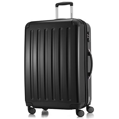 HAUPTSTADTKOFFER Alex Maleta de Cabina 55x38x23 cm con Compartimento para Portátil, 42 L, Cerradura TSA, Trolley Rígido Expandible PC/ABS, 3,2 kg, 4 Ruedas Dobles, Negro HAUPTSTADTKOFFER Alex Maleta de Cabina 55x38x23 cm con Compartimento para Portátil, 42 L, Cerradura TSA, Trolley Rígido Expandible PC/ABS, 3,2 kg, 4 Ruedas Dobles, Negro