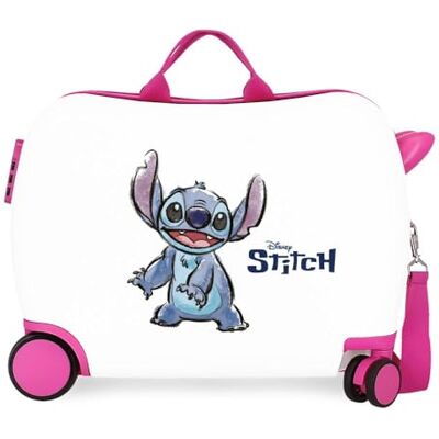 Disney Joumma Adorable Stitch Maleta Infantil Blanco 50x38x20 cms Rígido 1,8 kgs Cierre de combinación Lateral ABS 1,8 kgs 38L Equipaje de Mano Disney Joumma Adorable Stitch Maleta Infantil Blanco 50x38x20 cms Rígido 1,8 kgs Cierre de combinación Lateral ABS 1,8 kgs 38L Equipaje de Mano