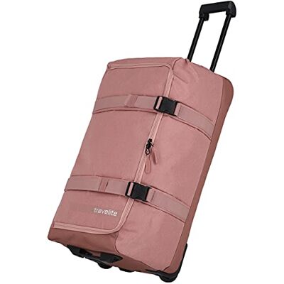 travelite Bolsa de Viaje Trolley de tamaño Mediano con Ruedas, práctica Bolsa de Viaje con Ruedas para Vacaciones y Deportes, 68 cm, 65 litros travelite Bolsa de Viaje Trolley de tamaño Mediano con Ruedas, práctica Bolsa de Viaje con Ruedas para Vacaciones y Deportes, 68 cm, 65 litros