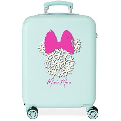 Disney Minnie Teen Maleta de Cabina Azul 38x55x20 cms Rígida ABS Cierre de combinación Lateral 35L 2,5 kgs 4 Ruedas Dobles Disney Minnie Teen Maleta de Cabina Azul 38x55x20 cms Rígida ABS Cierre de combinación Lateral 35L 2,5 kgs 4 Ruedas Dobles